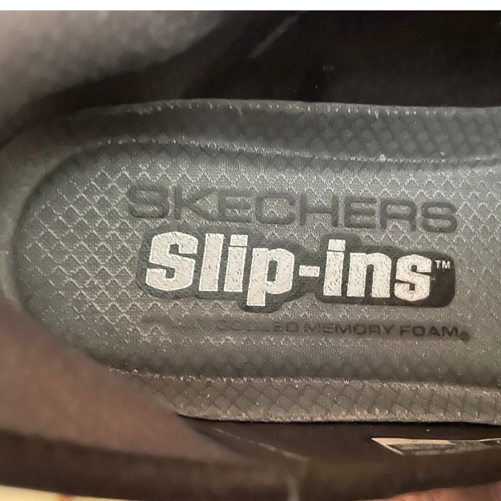 Skechers Hands Free Slip-ins Ultra Flex 3.0 Brilliant Black Shoes 6.5 Not My Sz - Picture 5 of 6